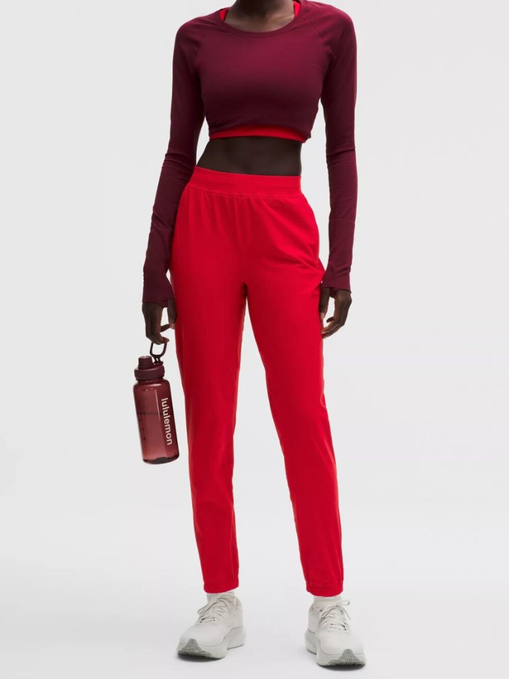 Lululemon Adapted State HR Jogger in Red